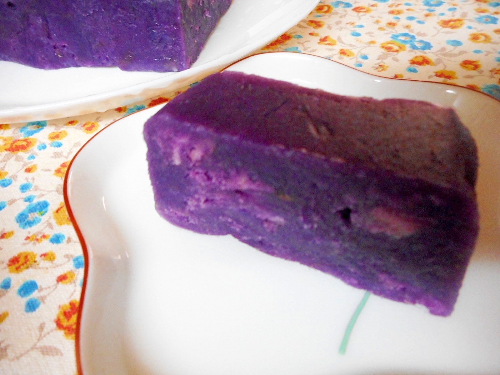 レンジで紫芋の芋蒸しようかん レシピ 作り方 By Mococo05 楽天レシピ レンジで紫芋の芋蒸しようかん レシピ 作り方 By Mococo05 楽天レシピ