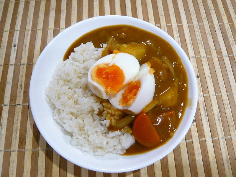 肉なしこくうまカレーライス