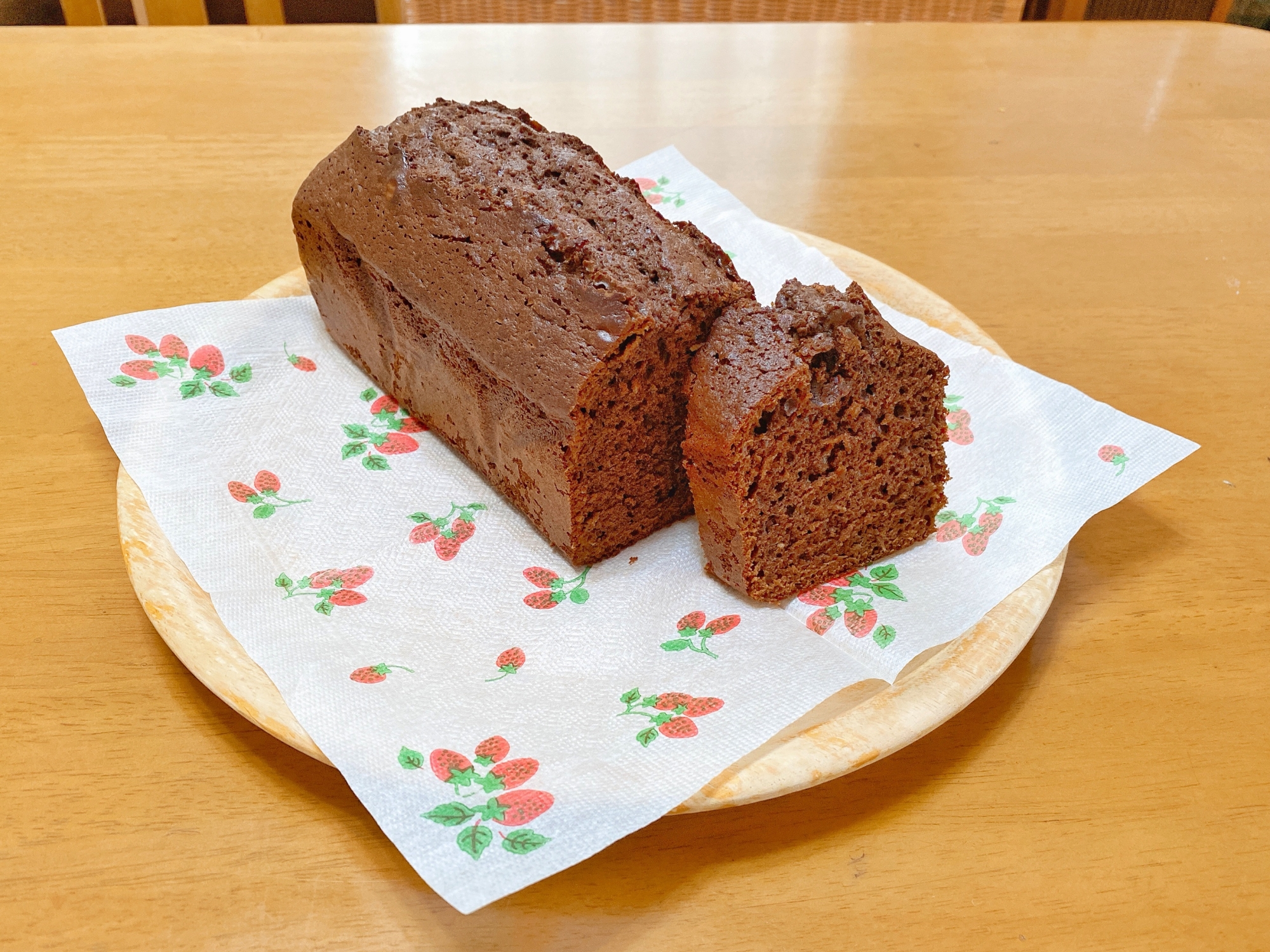 濃厚チョコレートパウンドケーキ