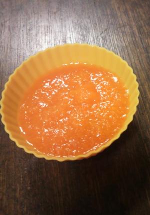 離乳食 初期 人参のだしとろみ レシピ 作り方 By 瑠璃はぁと 楽天レシピ