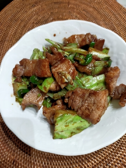 回鍋肉【王将味コピー】ホイコーロー