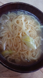 青ネギ大量ねぎ塩ラーメン鍋