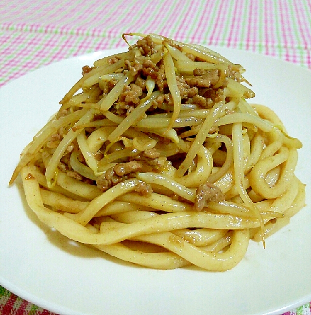 山椒香る♪中華風焼きうどん