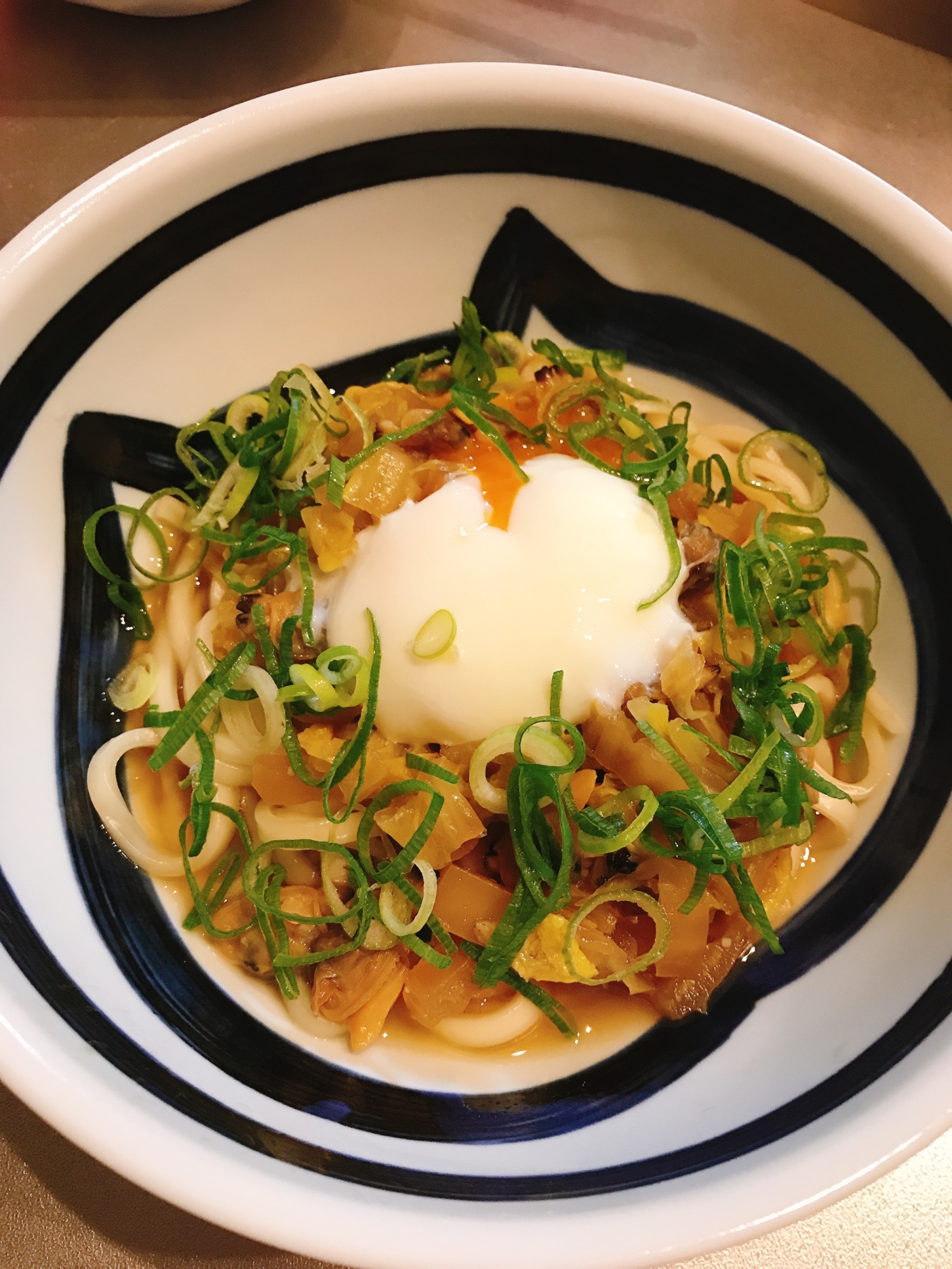 あさりと白菜のスープパスタ風うどん！！