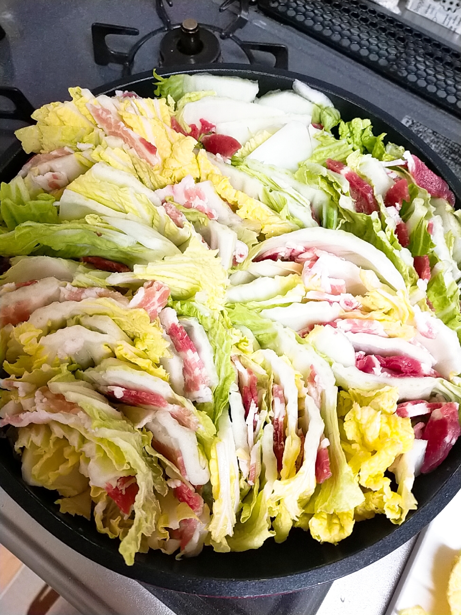 我が家の絶品!!ミルフィーユ鍋♡