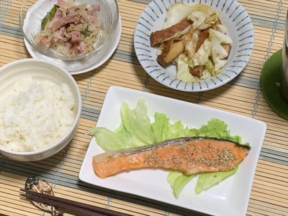 焼きごま塩鮭✿