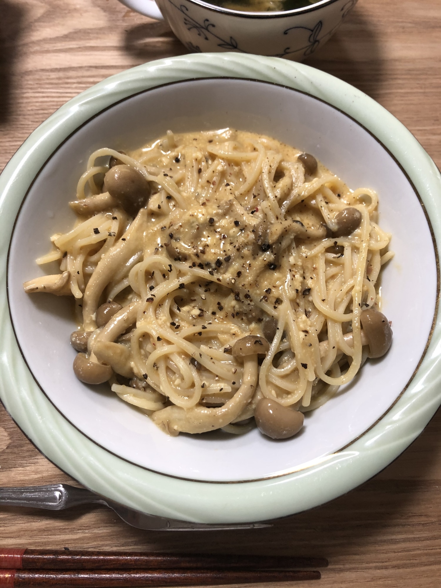 簡単！三穀パスタでカルボナーラ 【乳製品不使用】 レシピ・作り方 by Izumi @元和菓子職人｜楽天レシピ