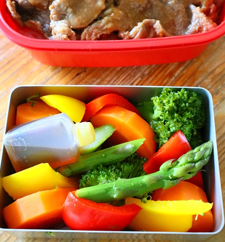 蒸し野菜サラダ*お弁当で