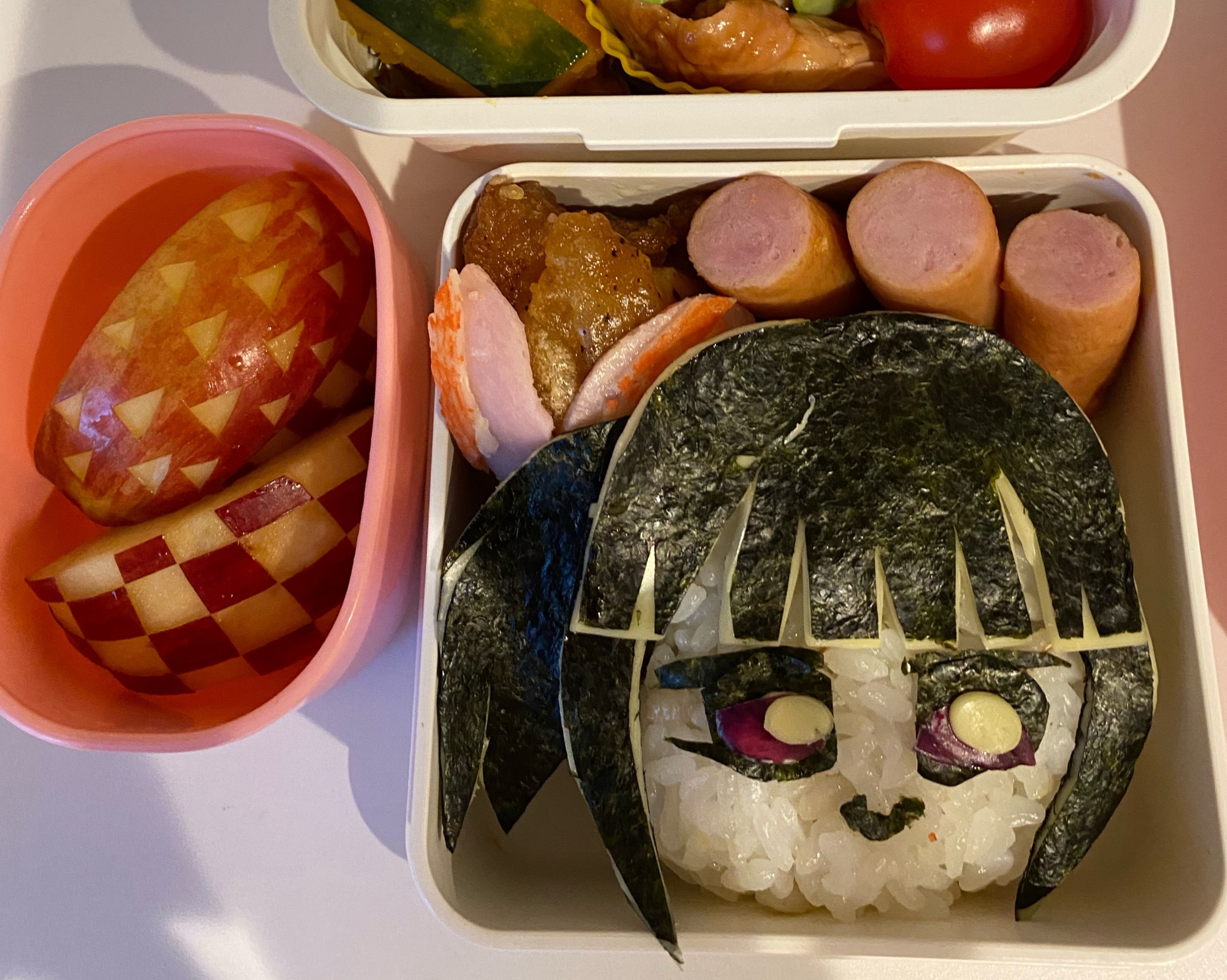 鬼滅の刃 栗花落カナヲ つゆりかなを 弁当 レシピ 作り方 By Kayusa5607 楽天レシピ 鬼滅の刃 栗花落カナヲ つゆりかなを 弁当 レシピ 作り方 By Kayusa5607 楽天レシピ