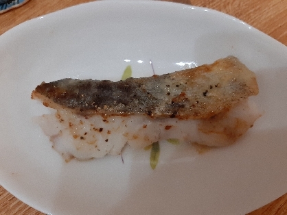 白身魚(タラ)のマジックソルト焼き(ムニエル)
