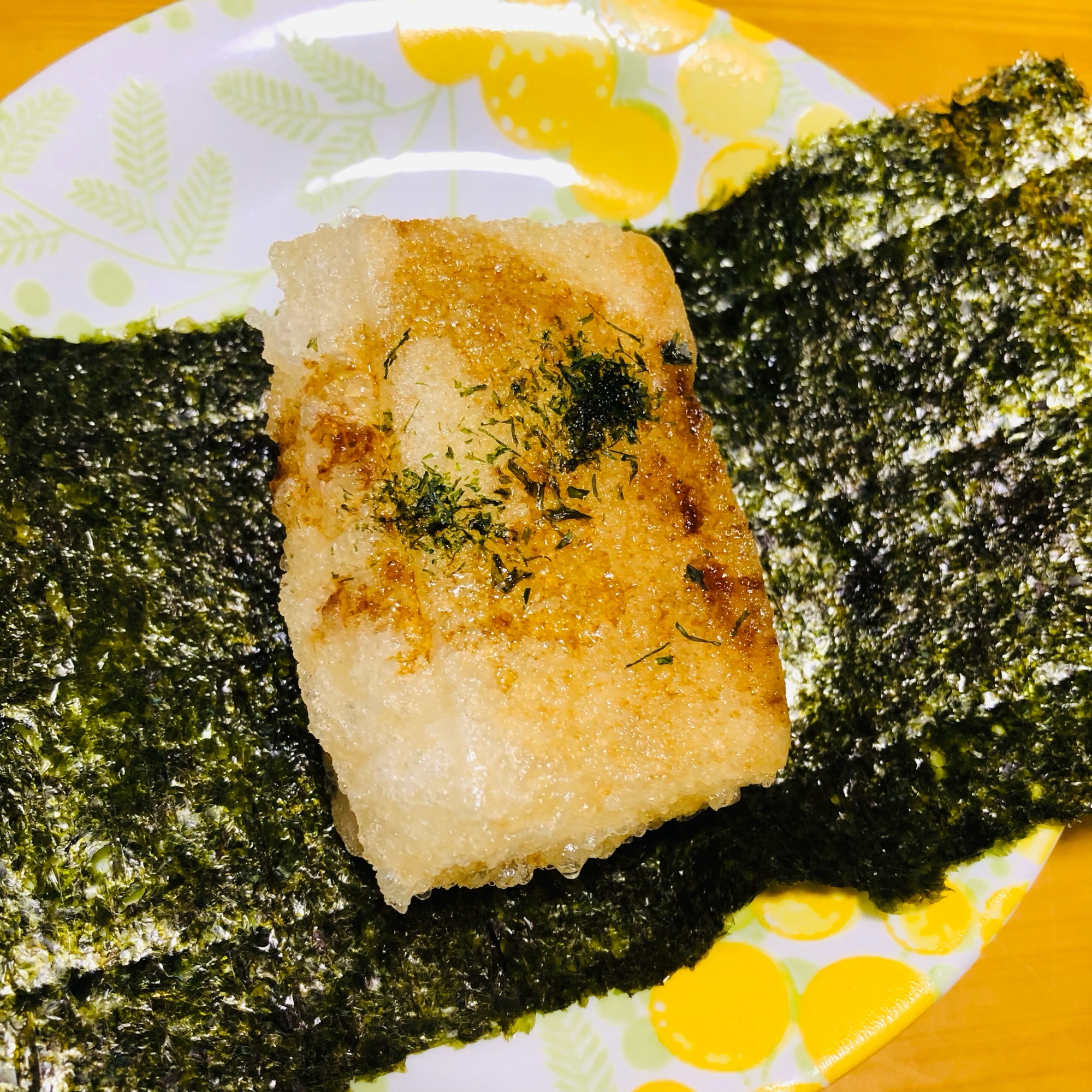 揚げ餅　磯部巻き