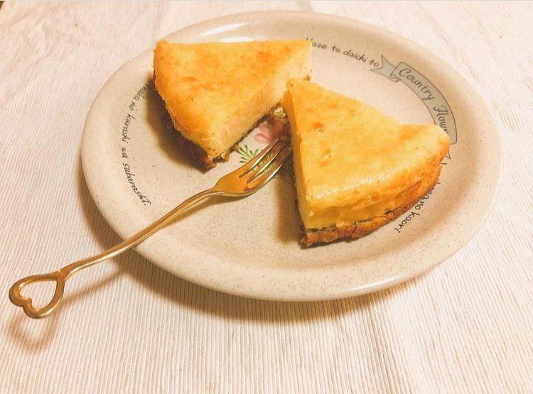 フルグラで！ベイクドチーズケーキ