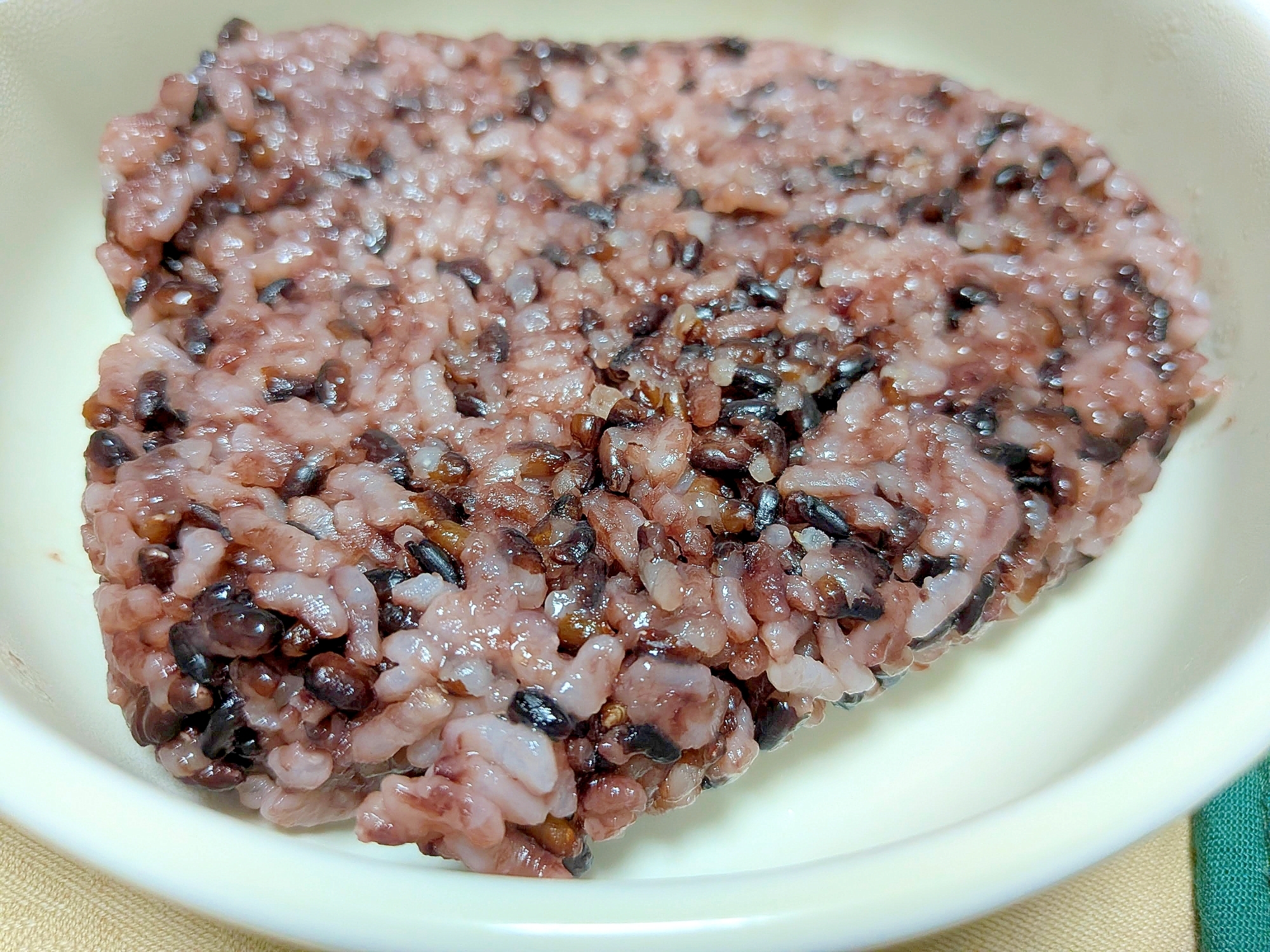 たっぷり黒米を美味しく♡
