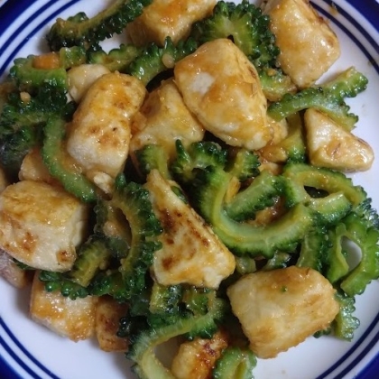 肉なしゴーヤチャンプルー☆厚揚げで作りやすく