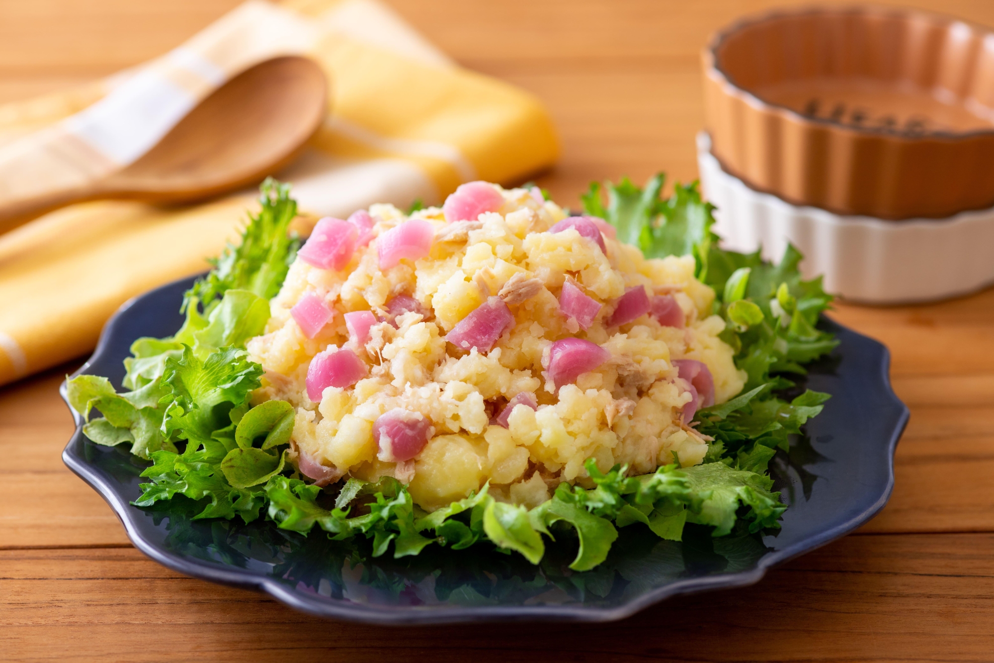 彩り鮮やか★霧島らっきょう入り 和風ポテトサラダ