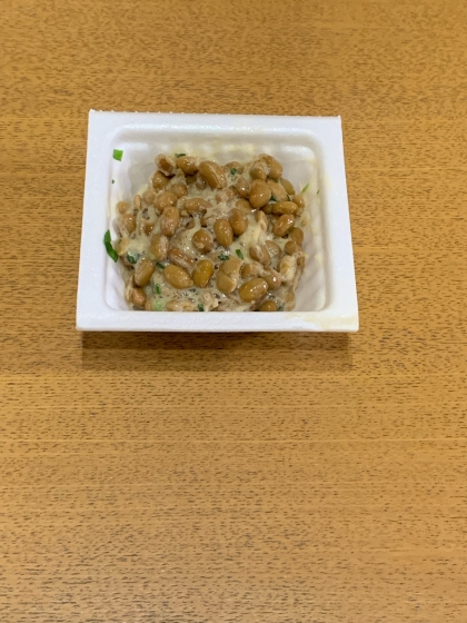 朝食に！　　　　「ピリ辛納豆」　　　♪♪