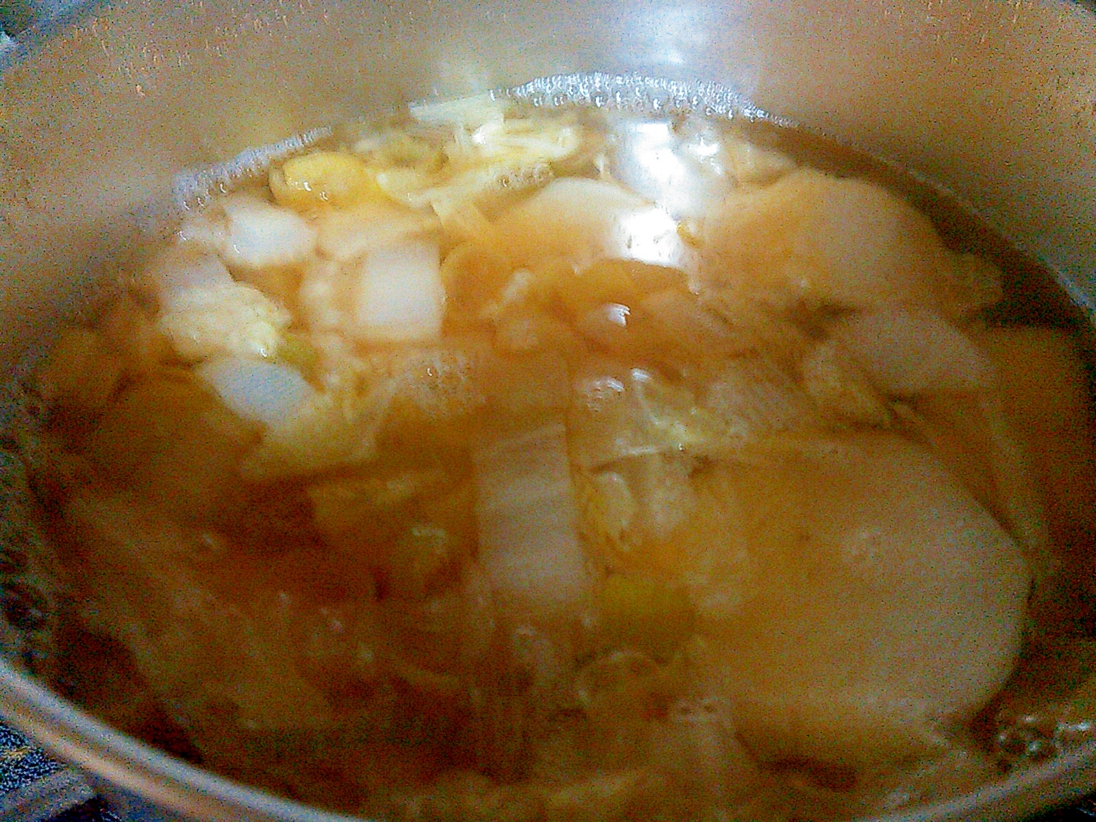 柚子香る♪里芋&キャベツのスープ