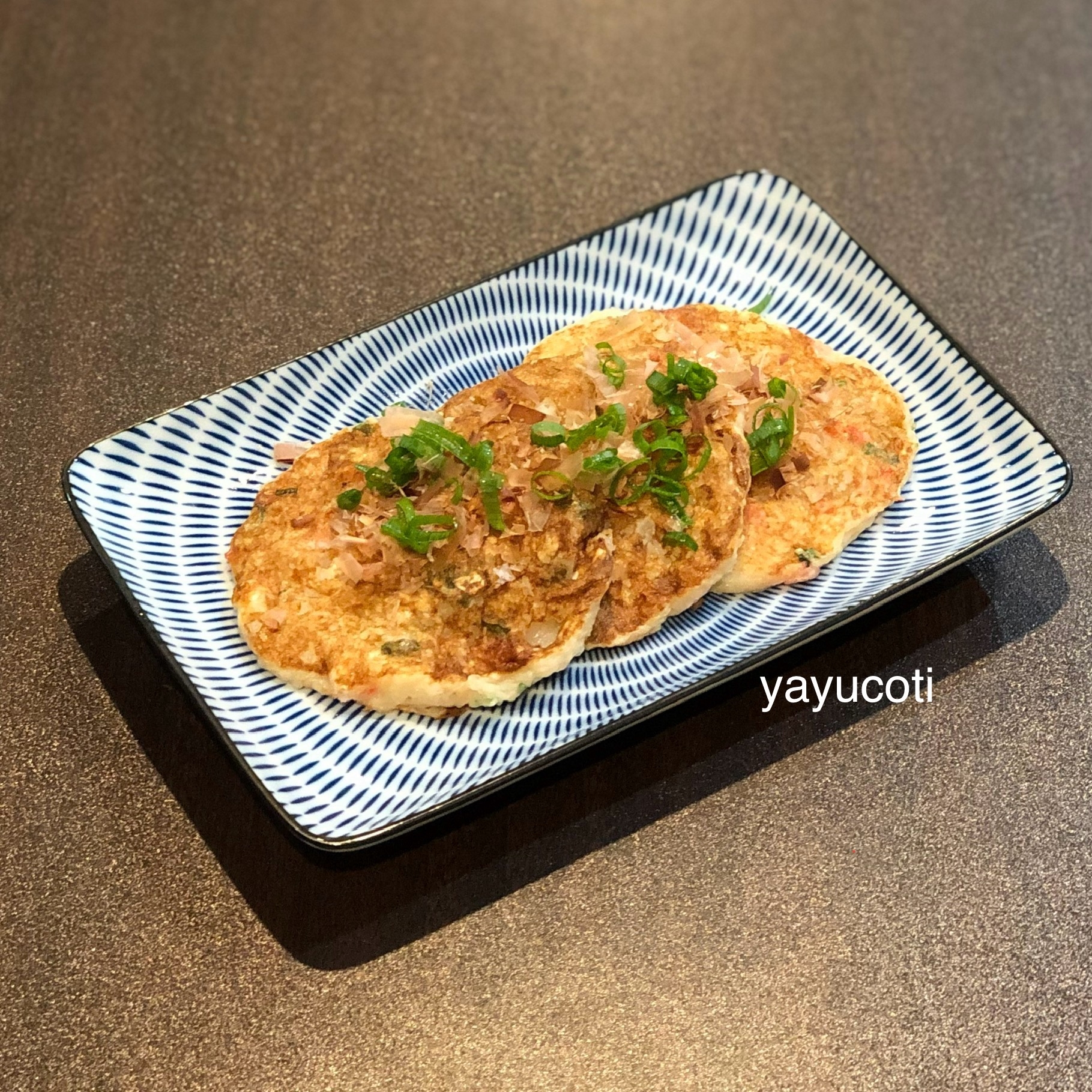 自然薯でふわとろ山芋鉄板