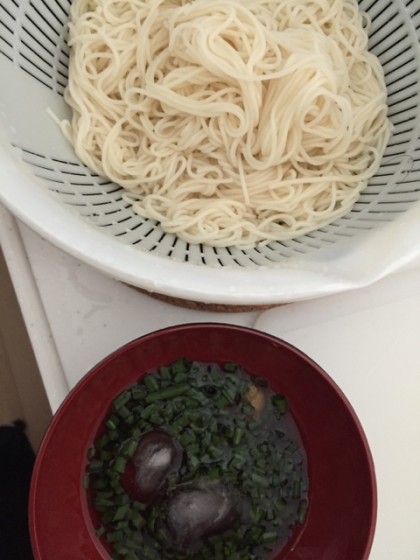 甘くない 素麺のつゆ