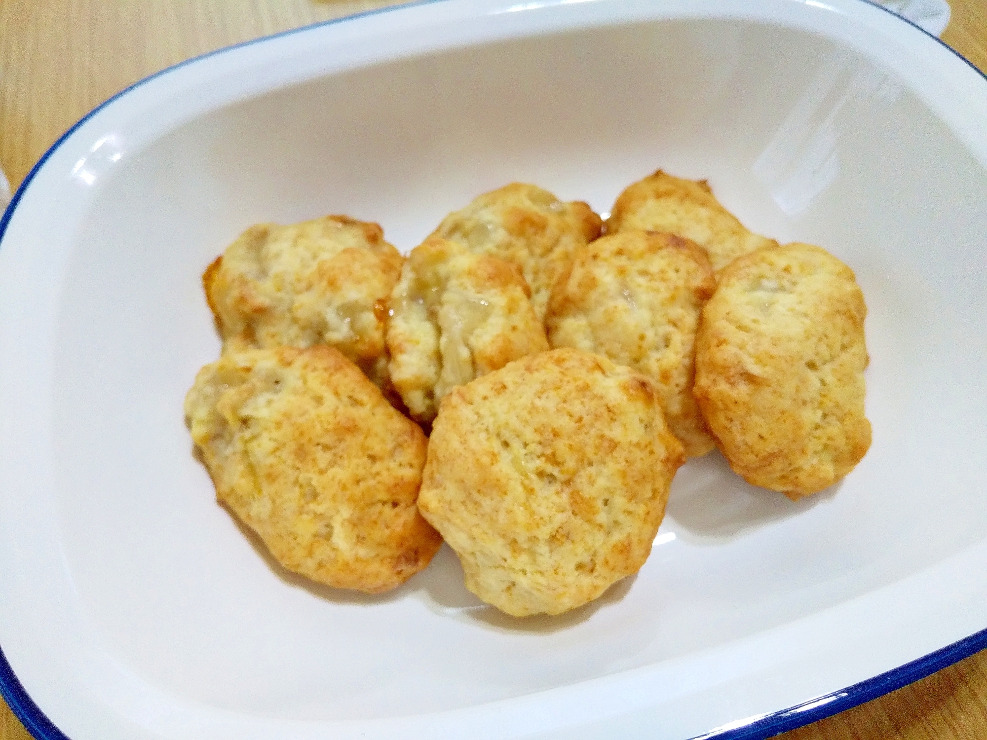 【卵なしおやつ】材料3つバナナのソフトクッキー