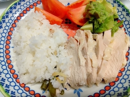 タレをかける前の写真ですが、美味しかったです！また作ります♪ごちそうさまです(^^)