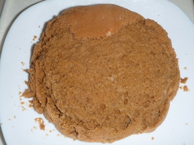 大豆粉で黒糖ムシパン