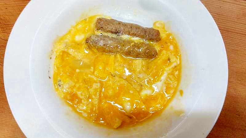 レンジでソーセージリンクスとスクランブルエッグ レシピ 作り方 By Flep 楽天レシピ レンジでソーセージリンクスとスクランブルエッグ レシピ 作り方 By Flep 楽天レシピ