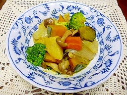 夏野菜のカレー煮
