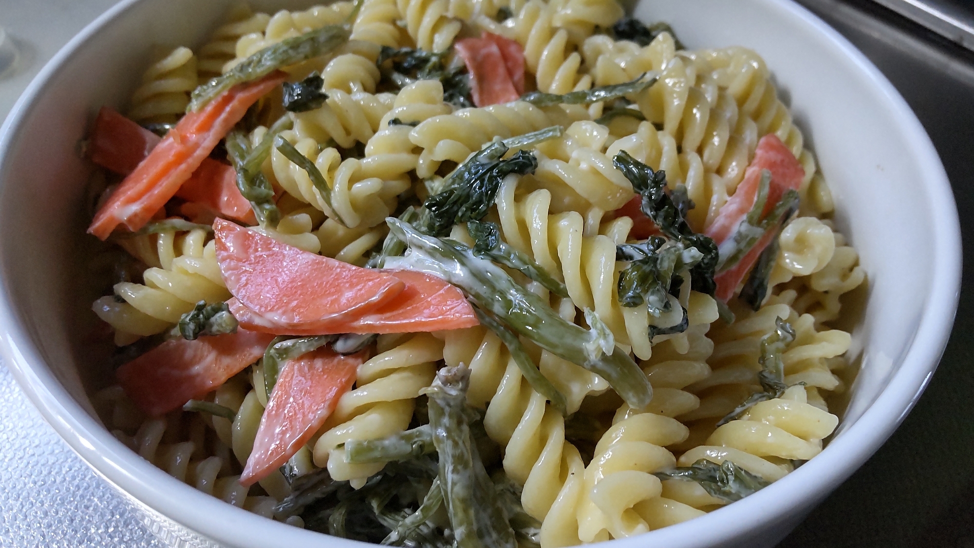 高菜のマカロニサラダ