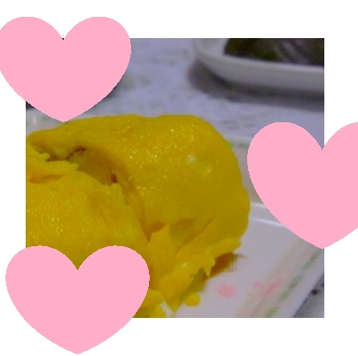 春菊入り♡甘い卵焼き