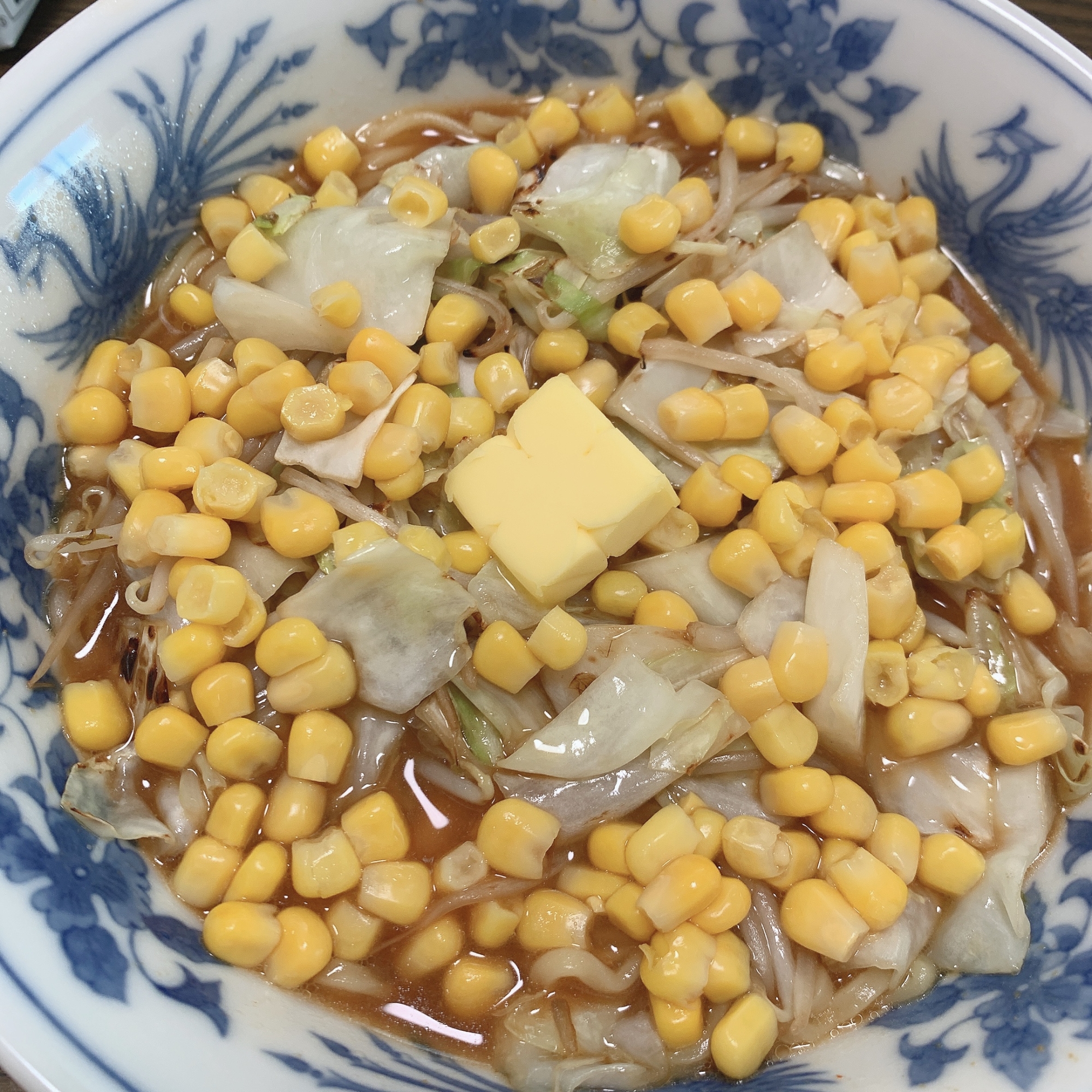 コーンバター味噌ラーメン