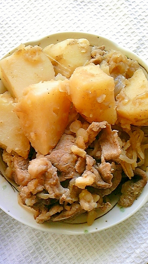 スタミナ源たれで肉じゃが レシピ 作り方 By Dessin 楽天レシピ