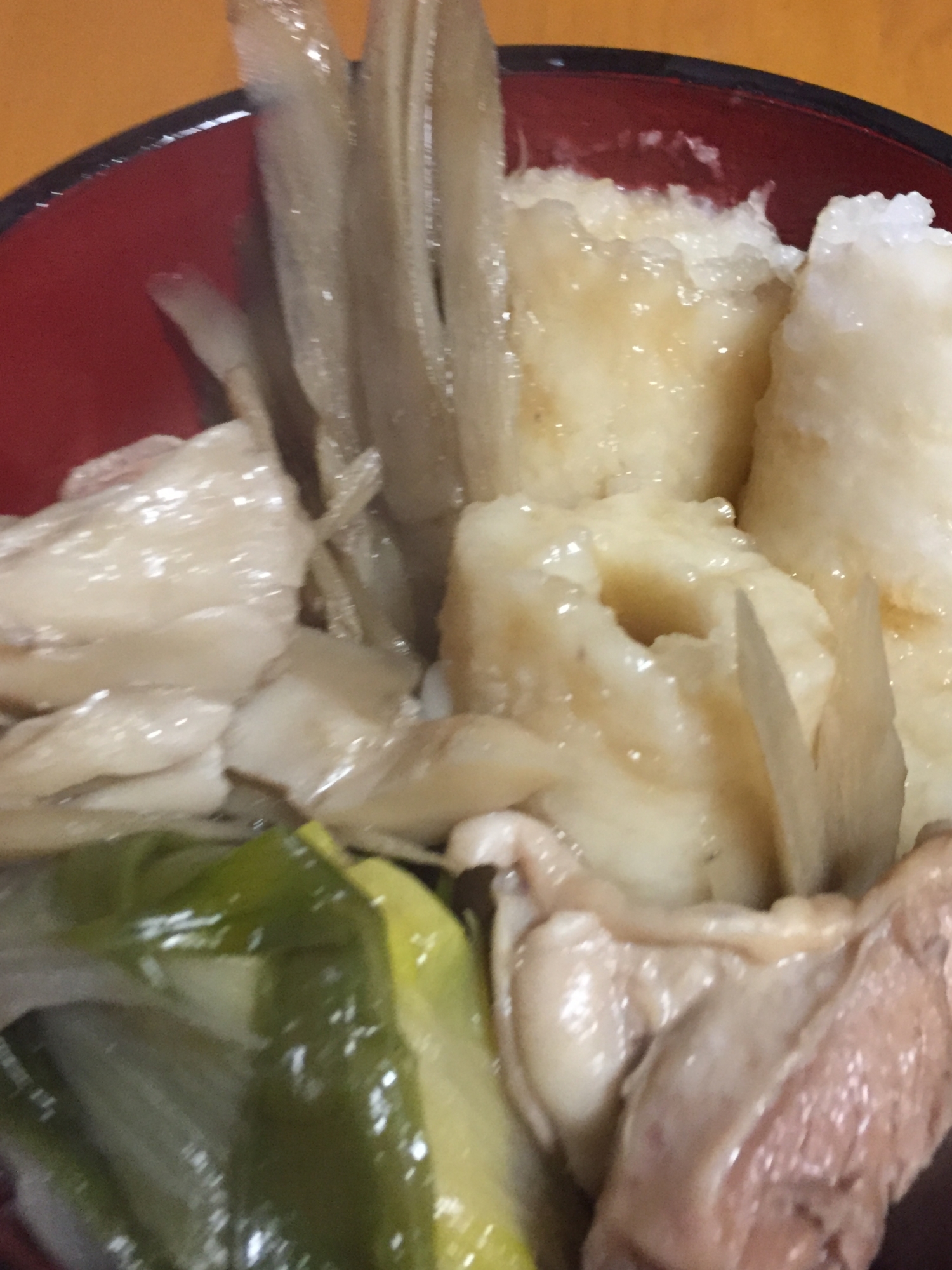 我が家の冬の定番♪きりたんぽ鍋