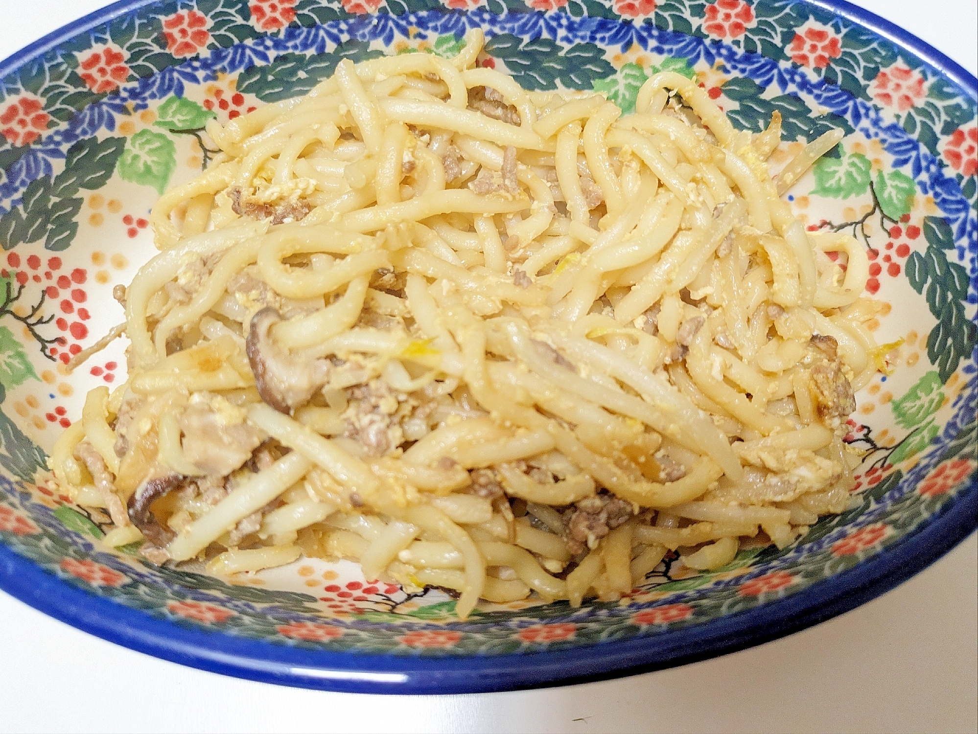 子どもも食べやすい★甘辛焼きうどん