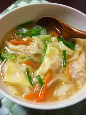 お家で簡単 ワンタンスープ レシピ 作り方 By かもめのタマゴ 楽天レシピ お家で簡単 ワンタンスープ レシピ 作り方 By かもめのタマゴ 楽天レシピ