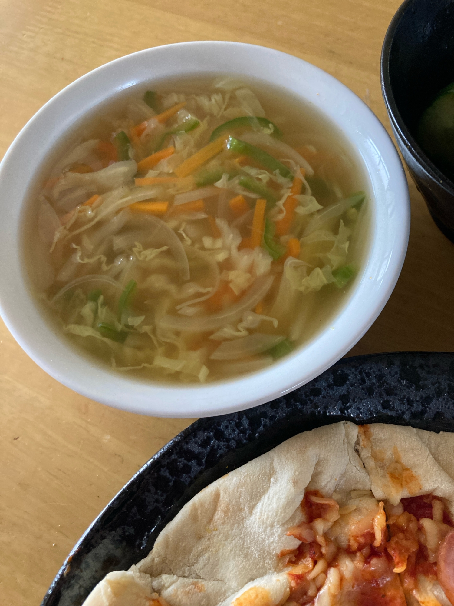 カレー風味の野菜たっぷりスープ