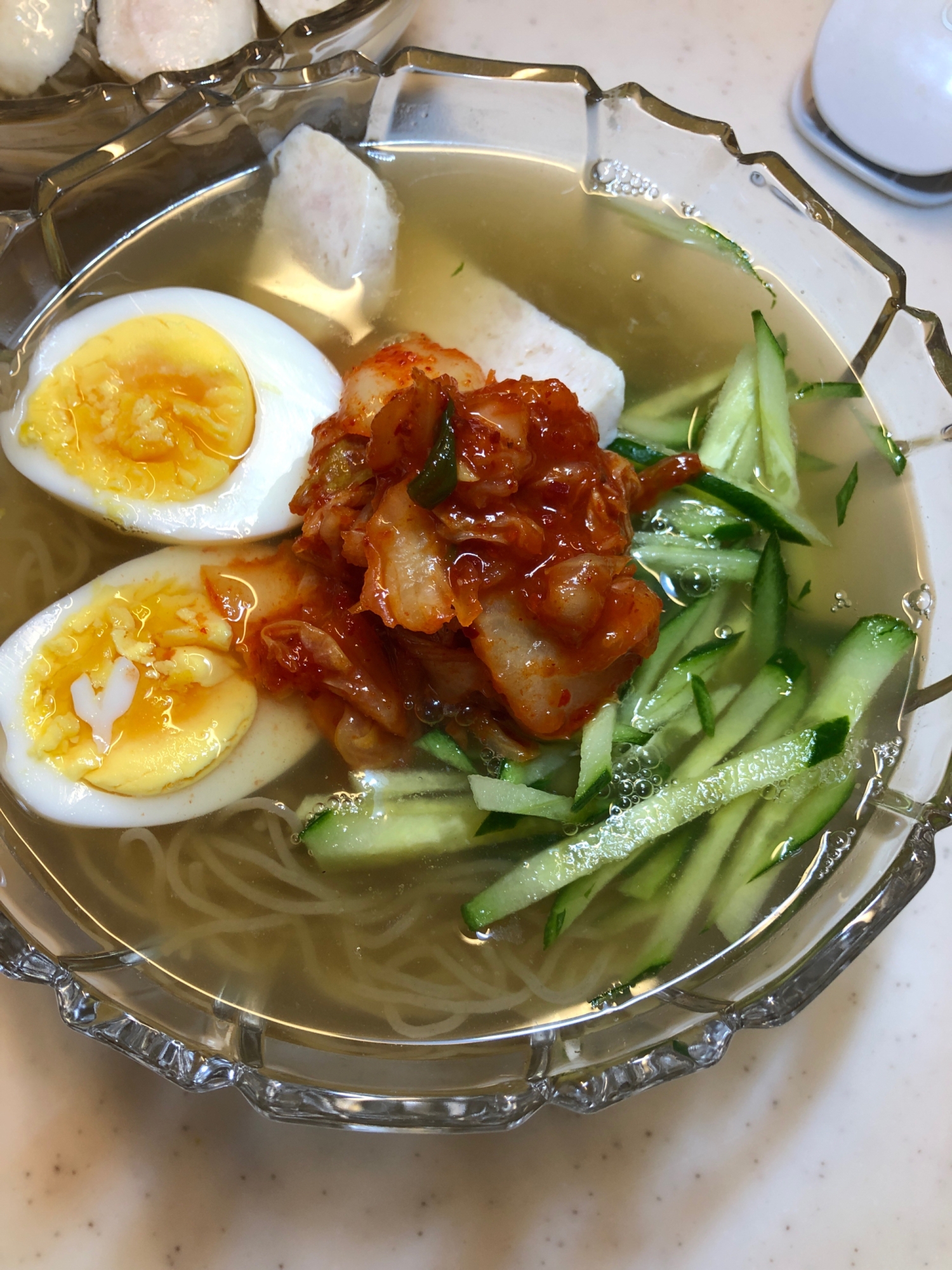 ふるる冷麺で簡単ランチ