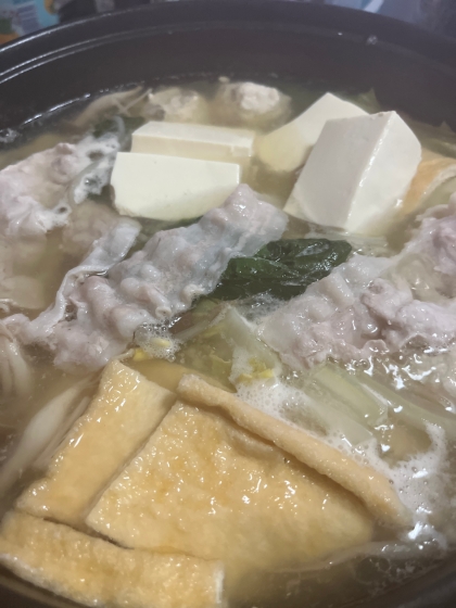 ウェイパーで☆豚肉とキャベツの中華鍋