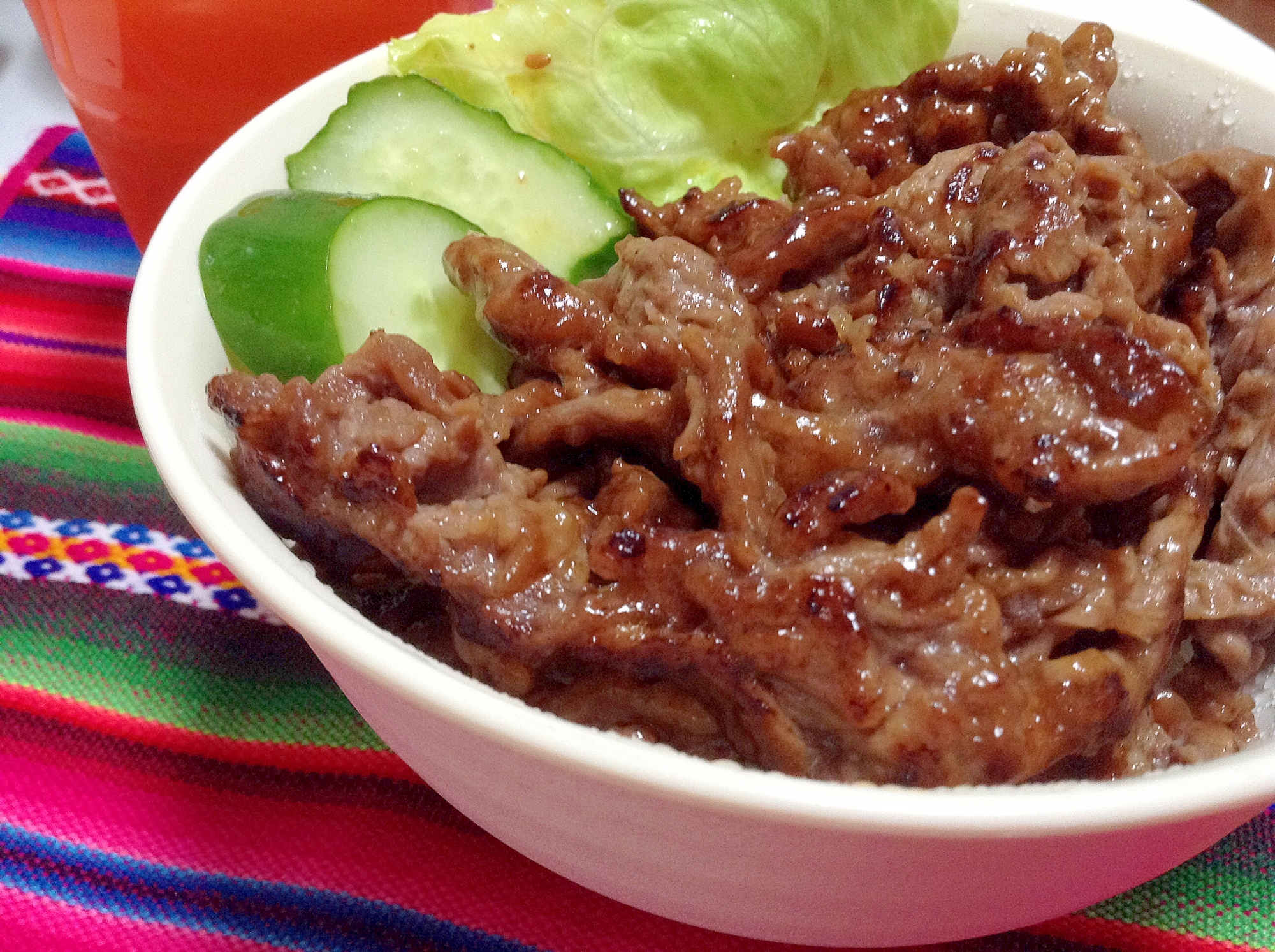 安い肉も絶対美味しくなる☆魔法の焼肉丼！