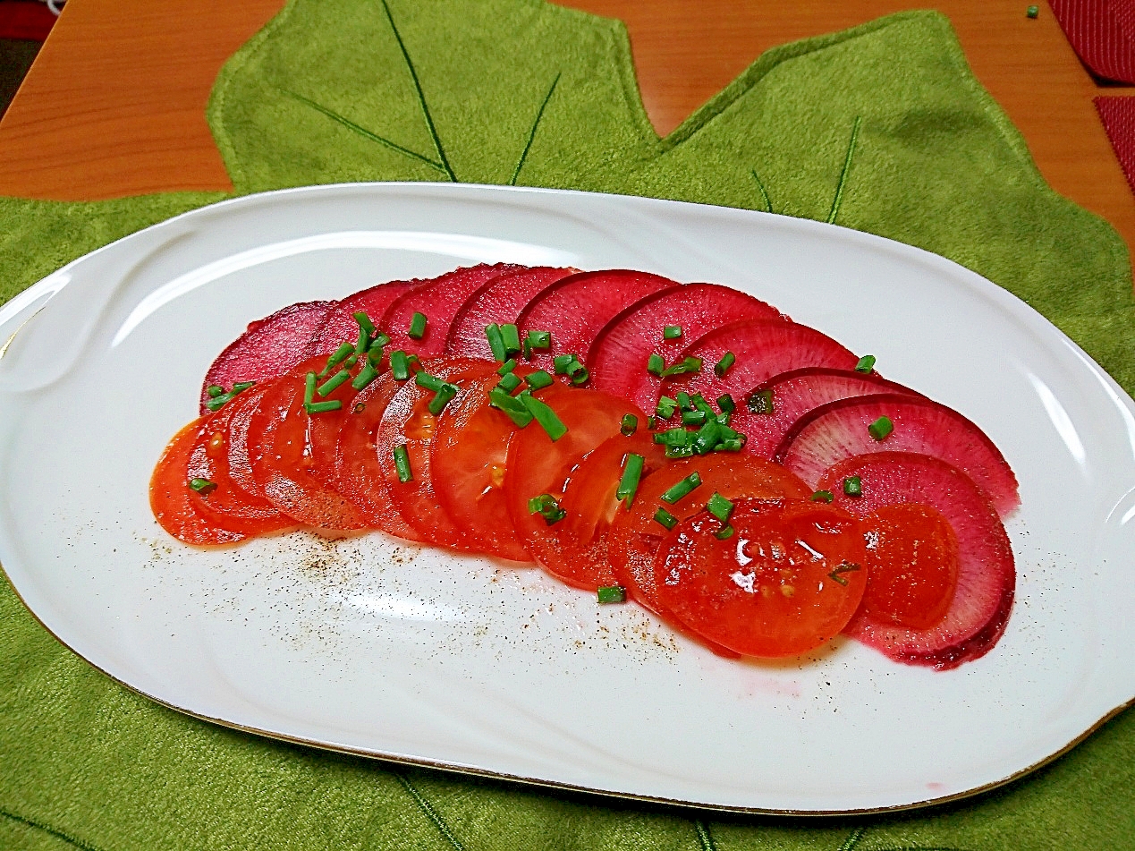 赤大根の蜂蜜漬け