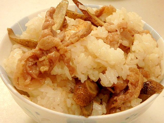 がっつり系 豚小間とごぼうの混ぜご飯 レシピ 作り方 By めい 楽天レシピ がっつり系 豚小間とごぼうの混ぜご飯 レシピ 作り方 By めい 楽天レシピ