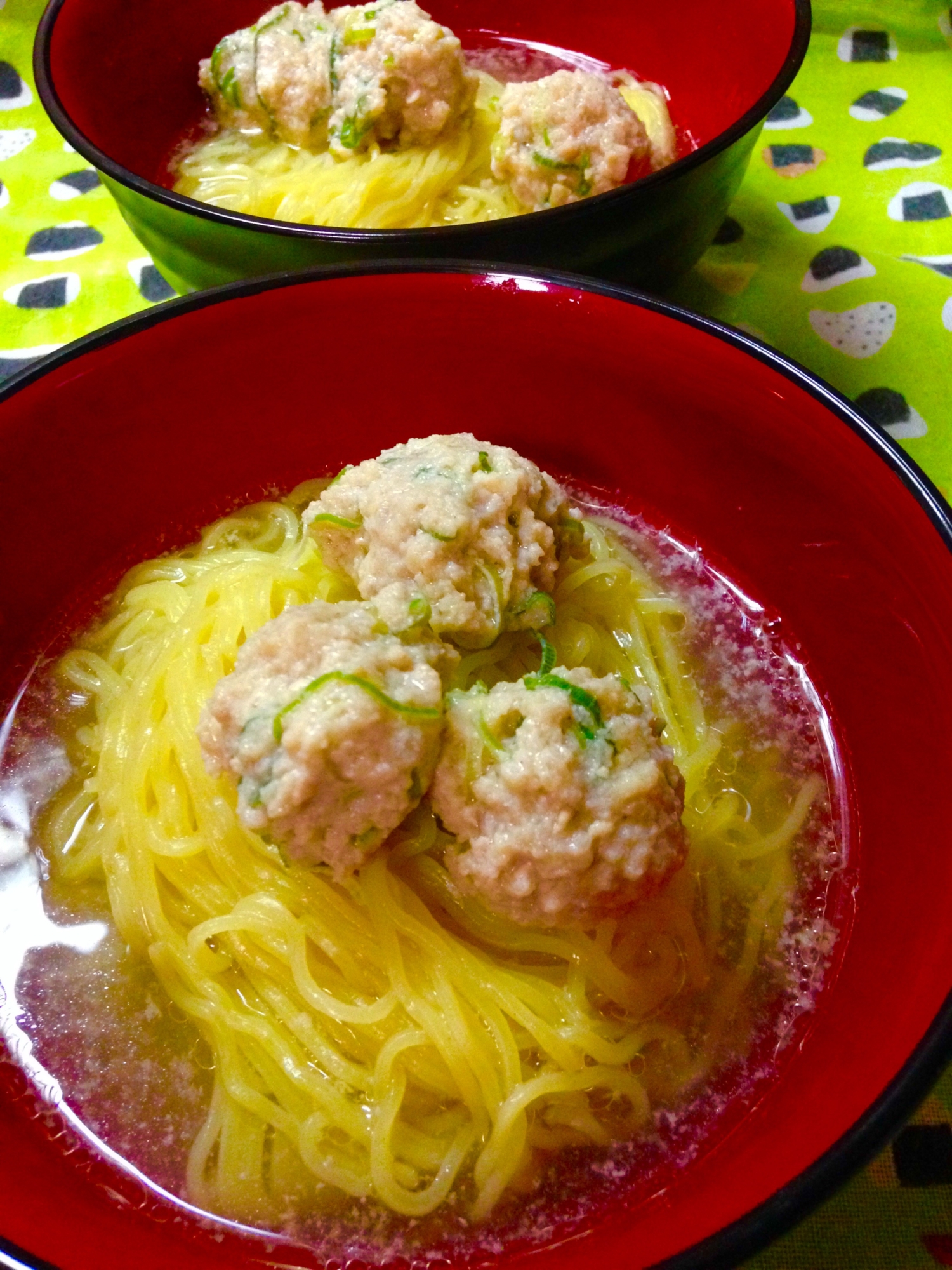 肉団子ラーメン♪