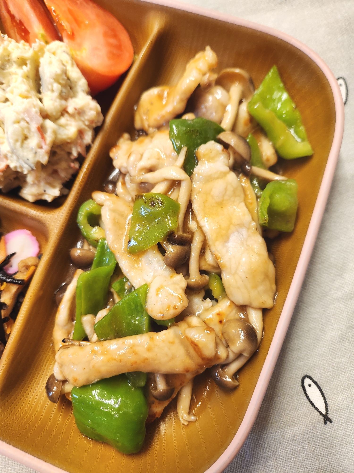 【おかず】豚ロースと野菜の中華あん