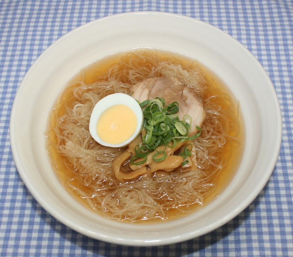 ドライベジタブル麺☆乾燥大根麺で醤油ラーメン風