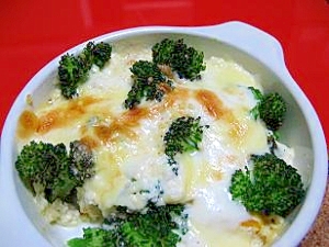 ブロッコリーとカボチャの塩豆腐グラタン レシピ 作り方 By マンマみーあ 楽天レシピ