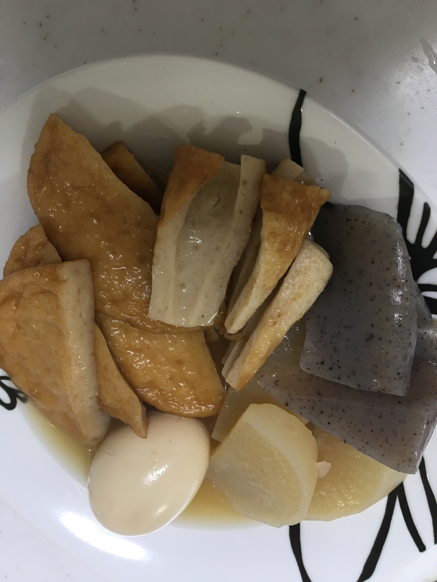 おでん✨卵と大根とこんにゃくと練り物(^^)
