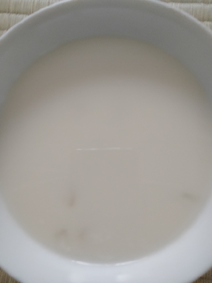 豆乳白菜スープ