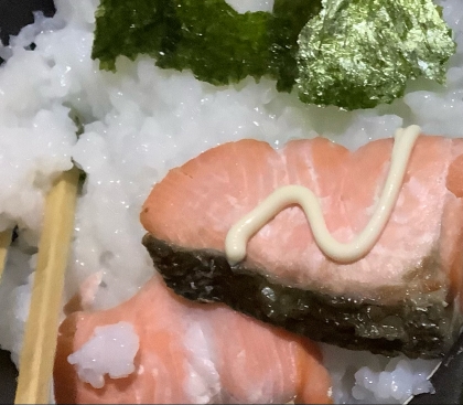 鮭ソテー×マヨネーズෆ˚*