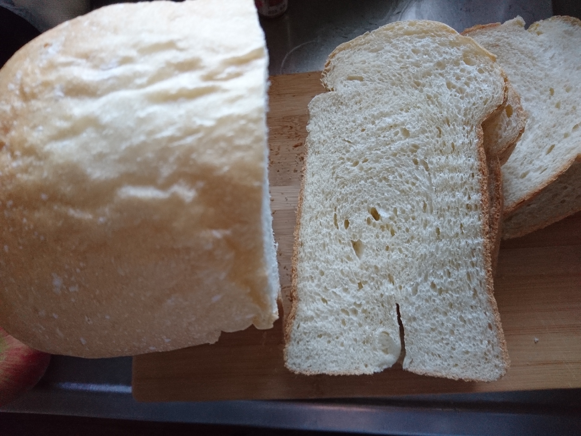 粉ミルク入りふわふわ食パン