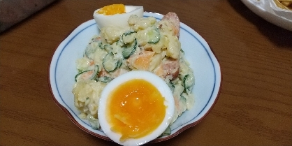 ゆで玉子たっぷり！おいしくいただきました(^-^)